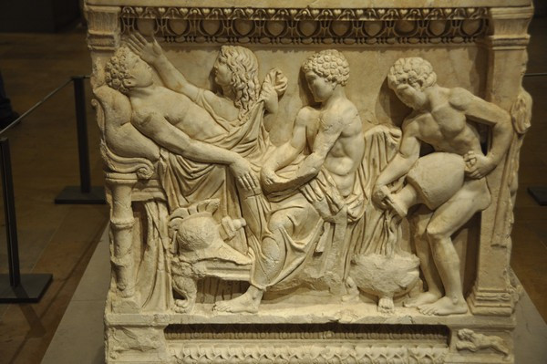 Tyre, Sarcophagus of Achilles: Washing the Body of Patroclus