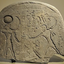 Tyre, Stele of Ramesses II and Ra-Horakhty