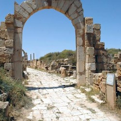 Arch ofLepcis Magna, Arch of Tiberius