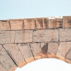Lepcis Magna, Arch of Tiberius, inscription