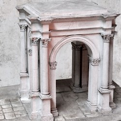 Lepcis Magna, Arch of Trajan, model