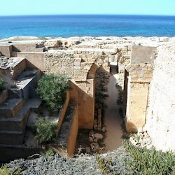 Lepcis Magna, Circus, entrance of the chariots