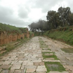 Lepcis Magna, Decumanus, Cloaca