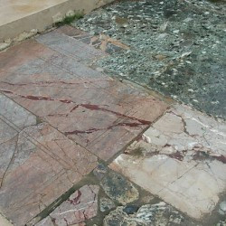 Lepcis Magna, Hadrianic baths, frigidarium, floor