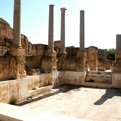 Lepcis Magna, Hadrianic baths, Western frigidarium