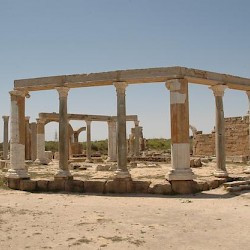 Lepcis Magna, Macellum, southern tholos