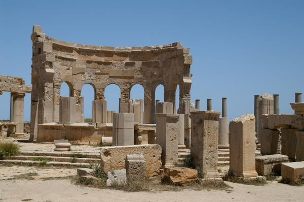 Lepcis Magna, Macellum, northern tholos