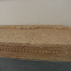 Qasr Banat, Funerary inscription