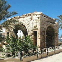 Oea, Arch of Marcus Aurelius from the south