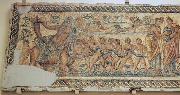 Villa of the Nile Mosaic, second mosaic
