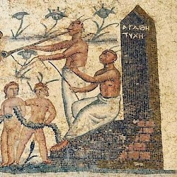 Villa of the Nile Mosaic, second mosaic
