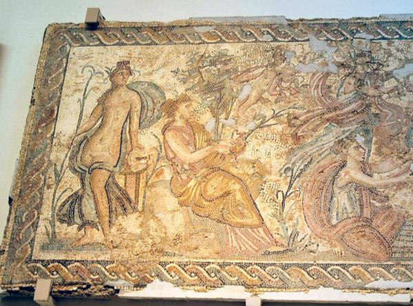Fourth mosaic, ladies