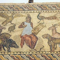 Villa Orpheus, mosaic, row 1
