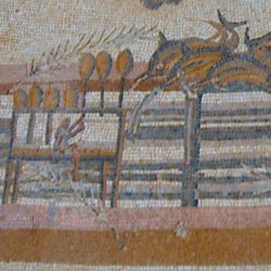 Villa Selene, Mosaic of the hippodrome