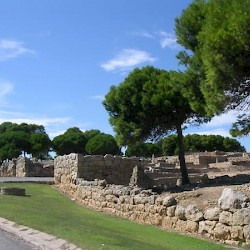 Emporiae, Southern walls of the Neapolis