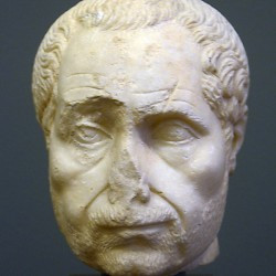 Portrait of a Roman man, early fourth century
