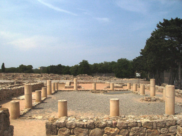 Emporiae, Neapolis, House of the Peristyle
