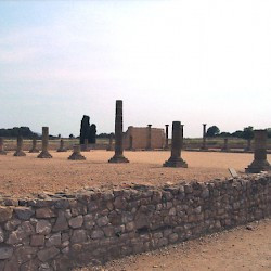 Emporiae, Roman town, forum