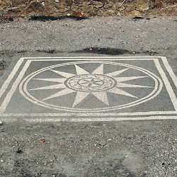 Emporiae, Roman town, mosaic