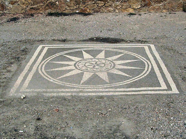 Emporiae, Roman town, mosaic
