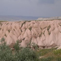 Cappadocia's famous rocks