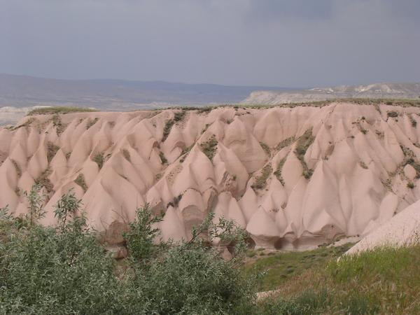 Cappadocia's famous rocks
