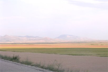 The Phrygian plain, somewhere west of Sivrihisar (Turkey)