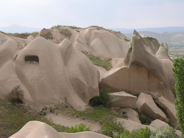 The odd rocks of Cappadocia