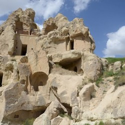 Cave dwellings near Göreme