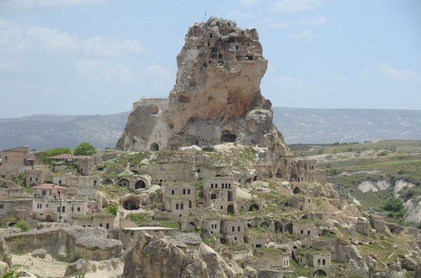 Cave dwellings near Ortahisar
