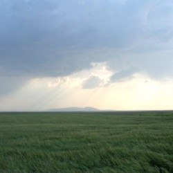Evening at the Phrygian plain