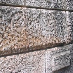 Didyma, Temple of Apollo, builders' marks near the stairs leading to the sanctuary