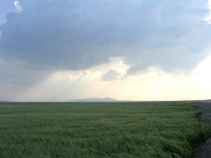 Evening at the Phrygian plain
