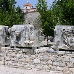 Didyma, Temple of Apollo, gorgons' heads