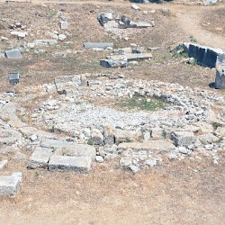 Didyma, temple of Apollo, circular structure
