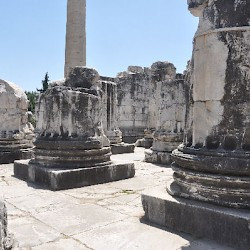 Didyma, Temple of Apollo, entrance, columns