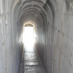 Didyma, Temple of Apollo, tunnel from entrance to adyton