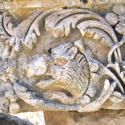 Diocaesarea, temple of Zeus, decoration: a boar