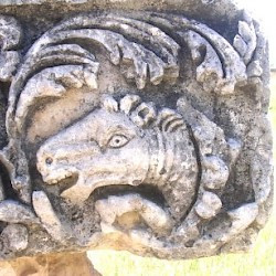 Diocaesarea, temple of Zeus, decoration: a goat