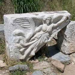 Ephesus, Street of the Curetes, Relief of Nike