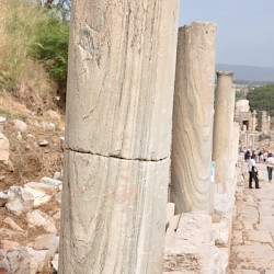 Ephesus, Street of the Curetes, Cipollino columns