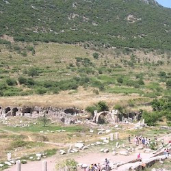 Ephesus, Temple of Domitian, Terrace
