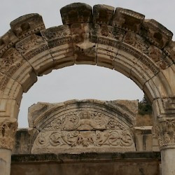 Ephesus, Temple of Hadrian, Façade