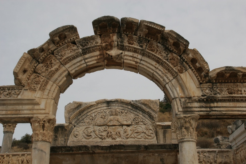 Ephesus, Temple of Hadrian, Façade