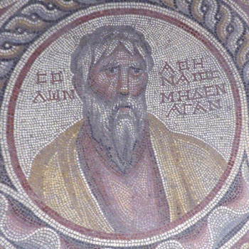 Suweydie, Mosaic of the Seven Sages, Solon