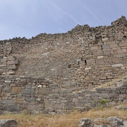Pergamon, Byzantine wall