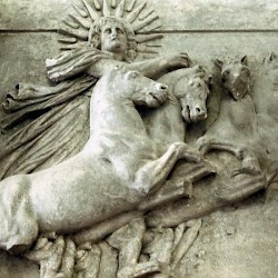 Troy VIII, Metope of Helius