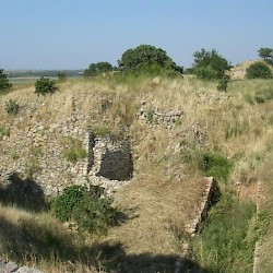 Troy II, Southwest wall (find spot of "Priam's Treasure")