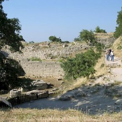 Troy VIII, Southwestern wall