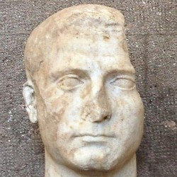 Corinth, Theater, Portait of Galba